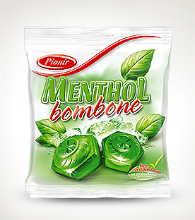 Menthol bombone