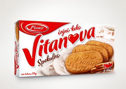 Vitanova spekulas čajni keks