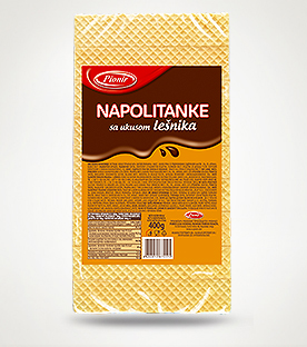 Pionir napolitanke sa ukusom lešnika